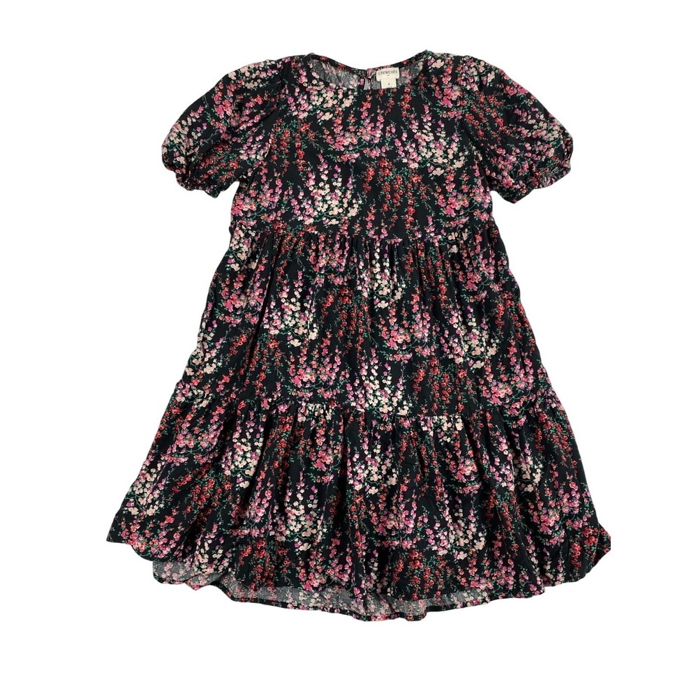 Crewcuts Dress Little Girl Sz 8 Floral Spring Summer Lightweight